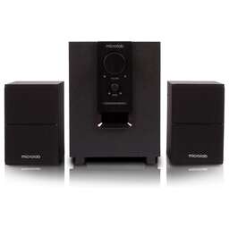MICROLAB Колонки Bluetooth M-106BT, 2.1, черный