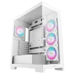 DEEPCOOL Корпус Mid-Tower CG580 4F White (ATX, без БП, 2*USB3.0 Type-A+USB3.2 Type-C) (R-CG580-WHADA4-G-1)