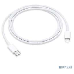APPLE Кабель MM0A3ZM/A USB Type-C (m)-Lightning (m) 1м белый