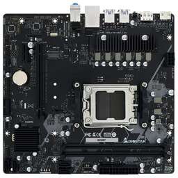 BIOSTAR Материнская плата B650MT SocketAM5 AMD B650 2xDDR5 mATX AC`97 8ch(7.1) GbLAN RAID+HDMI+DP