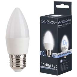 ENERGY LED С37-10-E27-4000 (109302)