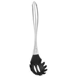 RONDELL Ложка для спагетти Schick RD-639 черный/стальной упак.:картонная подложка