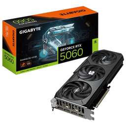 GIGABYTE Видеокарта RTX5060 GAMING OC 8GB GDDR7 128bit 3xDP HDMI 3FAN RTL