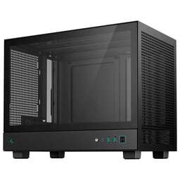 DEEPCOOL Корпус CH160 черный без БП miniITX 7x120mm 1xUSB3.0 audio bott PSU