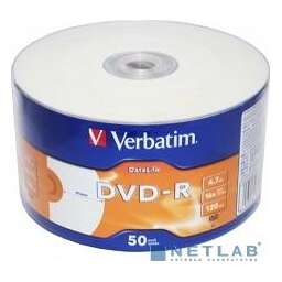 VERBATIM Диск 4.7Gb 16x bulk (50шт) Printable (43793)