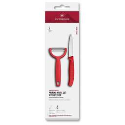 VICTORINOX Набор нож/овощеч. Swiss Classic 6.7111.22C1 компл.:2предм. красный европодвес