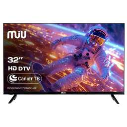 MIU H32SLT101SV SMART TV безрамочный