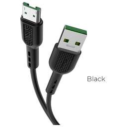 HOCO (6931474709141) X33 USB (m)-microUSB (m) 1.0м - черный