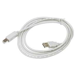 BURO Кабель USB2.0 Reversible, USB A(m) - USB B(m), 1.8м, серый
