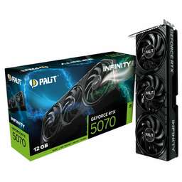 PALIT Видеокарта PCIE16 RTX5070 12GB PA-RTX5070 INFINITY 3 12GB