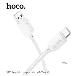 HOCO (6942007646185) X113a USB 3.0A для Type-C - 1м , белый