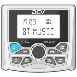 ACV Автомагнитола MARINE AMR-602SW 4x50Вт v5.0 USB 2.0 AUX 3" 3 RDS (43453)