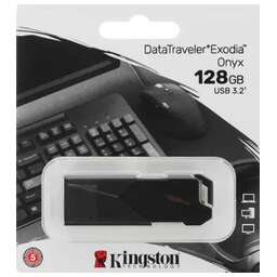 KINGSTON Флэш-накопитель USB3.2 128GB DTXON/128GB