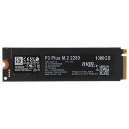 CRUCIAL Накопитель SSD PCIe 4.0 x4 1TB CT1000P3PSSD8 P3 Plus M.2 2280