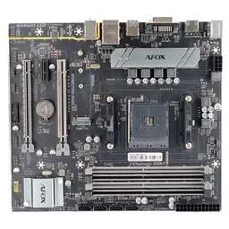 AFOX Материнская плата B550, Socket AM4, AMD B550, mATX, Ret