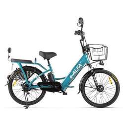 GREEN CITY Электробайк e-Alfa , 10400mAh, синий [022301-2401]