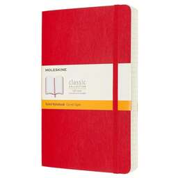 MOLESKINE Блокнот Classic Soft Expended, 400стр, в линейку, мягкая обложка, красный [qp616expf2]