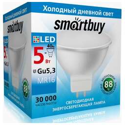 SMARTBUY (SBL-GU5_3-05-60K-N) 5W/6000K/GU5.3