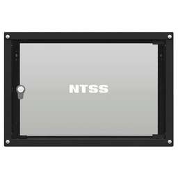 NTSS Шкаф коммутационный Lime -WL6U5545GS-BL настенный, стеклянная передняя дверь, 6U, 550x370x450 мм