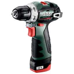 METABO Дрель-шуруповерт PowerMaxx BS BL аккум. патрон:быстрозажимной (кейс в комплекте) (601721500)