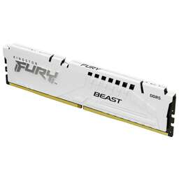 KINGSTON Память DDR 5 DIMM 16Gb PC44800, 5600Mhz, FURY Beast White EXPO CL36 (KF556C36BWE-16)