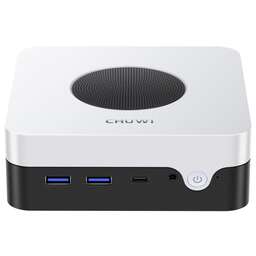 CHUWI Неттоп LarkBox X Core 3 100U (1.2) 16Gb SSD512Gb Graphics Windows 11 Pro 2xGbitEth WiFi BT 65W черный/белый
