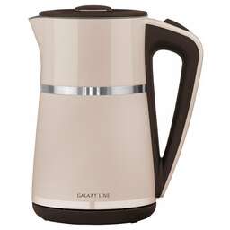 GALAXY LINE Чайник электрический GL 0339 1.7л. 2200Вт бежевый (корпус: пластик)