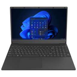 IRU Ноутбук Калибр 15TLR 15.6", IPS, Intel Core i5 1135G7 2.4ГГц, 4-ядерный, 8ГБ DDR4, 256ГБ SSD, Intel Iris Xe graphics G7, без операционной системы, черный [1998649]