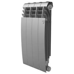 ROYAL THERMO Радиатор биметаллический BILINER B 500 Серебристый - 4 секц