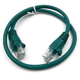 BURO Патч-корд UTP 4 пары cat.5E CCA molded 0.5м зеленый RJ-45 (m)-RJ-45 (m) (UTP-5E-0,5M-GR)