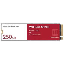 WD SSD накопитель Red SN700 S250G1R0C 250ГБ, M.2 2280, PCIe 3.0 x4, NVMe, M.2