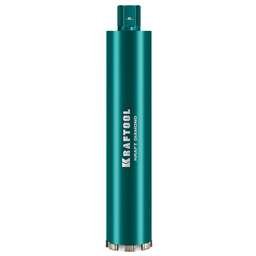KRAFTOOL DIAMOND 92 мм (450 мм, 1 1/4″, лазерная сварка, сухое сверление с микроударом), алмазная коронка по железобетону (29825-092)