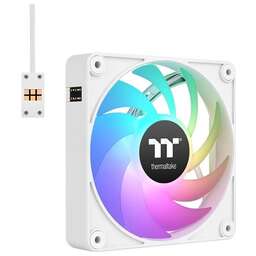 THERMALTAKE Вентилятор для корпуса CT120 EX Reverse ARGB 120х120x25 белый 4-pin 31.2дБ (упак.:3шт) (CL-F194-PL12SW-A) Ret