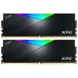 A-DATA Память DDR5 2x16GB 8000MHz AX5U8000C3816G-DCLARBK XPG Lancer RGB RTL Gaming PC5-64000 CL38 DIMM 288-pin 1.45В kit dual rank с радиатором Ret