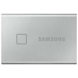 SAMSUNG Внешний диск SSD T7 Touch MU-PC1T0S/WW, 1ТБ, серый