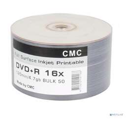 CMC DVD+R 4,7 GB 16x Bulk/50 Full Ink Print (RECASSIST) (141182)