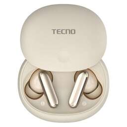 TECNO Наушники True 1 Air TU01, Bluetooth, внутриканальные, кремовый [tu01 air greamy white]