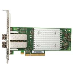 QLOGIC Сетевой адаптер QLE2742-SR-CK (BK3210407-01 F /BK3210407-01 E) OEM 32Gb/s FC HBA, 2-port, PCIe v3.0 x8, LC SR MMF, В комплекте две планки (LP + FH)