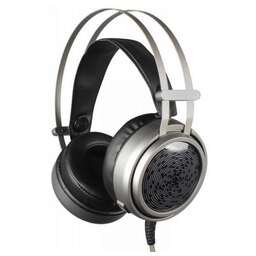 OKLICK Наушники с микрофоном Оклик HS-L600G черный 2.2м мониторные USB оголовье (1939588)