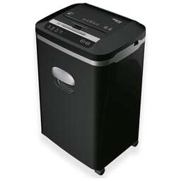 OFFICE KIT Шредер SA80 2x10 с автоподачей (секр.P-5) фрагменты 80лист. 20лтр. скрепки скобы пл.карты CD