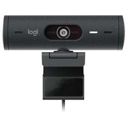 LOGITECH Web-камера HD Webcam Brio 500, черный/черный [960-001424]