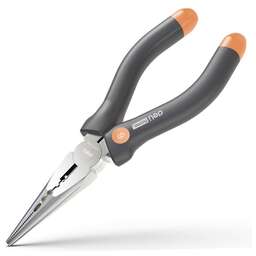DELI Длинногубцы Home Series Gray HT2106C 160мм, эксклюзивный дизайн, рукоятка из высококачественного софттач пластика