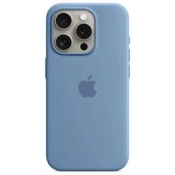 APPLE Чехол (клип-кейс) MT1L3FE/A, Winter Blue, для iPhone 15 Pro