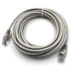 BURO Патч-корд UTP-5E-7M-G UTP 4 пары cat.5E CCA molded 7м серый RJ-45 (m)-RJ-45 (m)