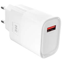 MORE CHOICE (4620202553379) NC09 СЗУ 1USB 3.0A QC3.0 15W , белый