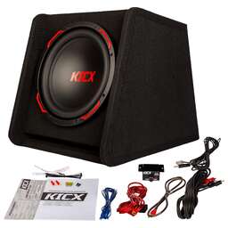 KICX Сабвуфер автомобильный GT305BPA 350Вт активный (30см/12")