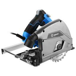 DEKO Погружная пила CSDK-1200W PRO, с направляющей шиной, 165мм диск, 1200Вт