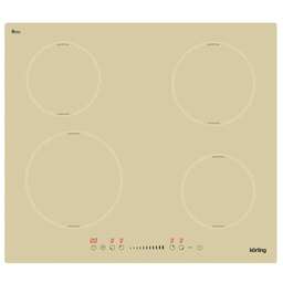 KORTING Индукционная варочная поверхность HI 64560 BB, конфорок: 4 шт., стеклокерамика, независимая, бежевый