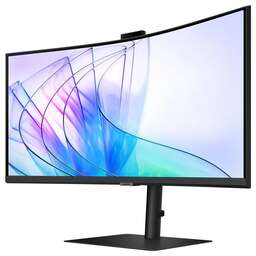 SAMSUNG Монитор 34" ViewFinity S6 S34C650VAIXCI черный VA LED 5ms 21:9 M/M Cam полуматовая HAS Piv 3000:1 350cd 178гр/178гр 3440x1440 100Hz DP Ultra WQHD USB 8.1кг