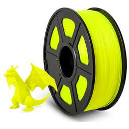 NV PRINT Филамент ABS Yellow для 3D печати диаметр 1.75мм длина 330 метров масса 1 кг